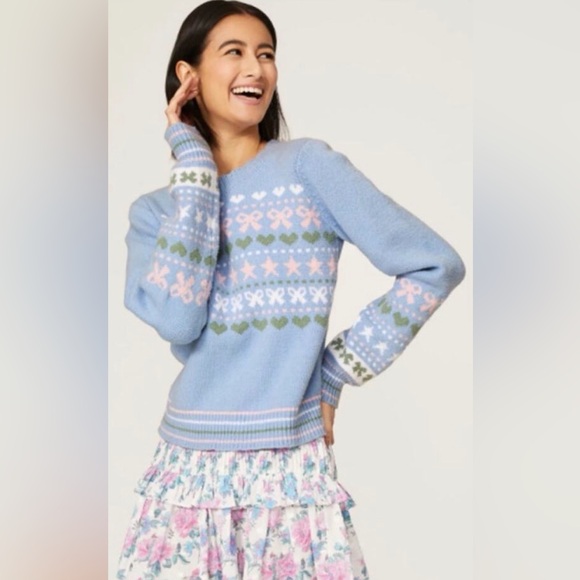 LoveShackFancy Sweaters - LoveShackFancy Zaheer Pullover Sweater